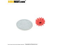 Multipurpose 1.5 CM Plastic Robot Gear for iMechano/Mechanzo (Red) Pack of 5