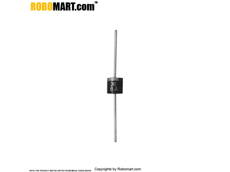 FR605 1000V 6A Fast Recovery Diode (Pack of 5)