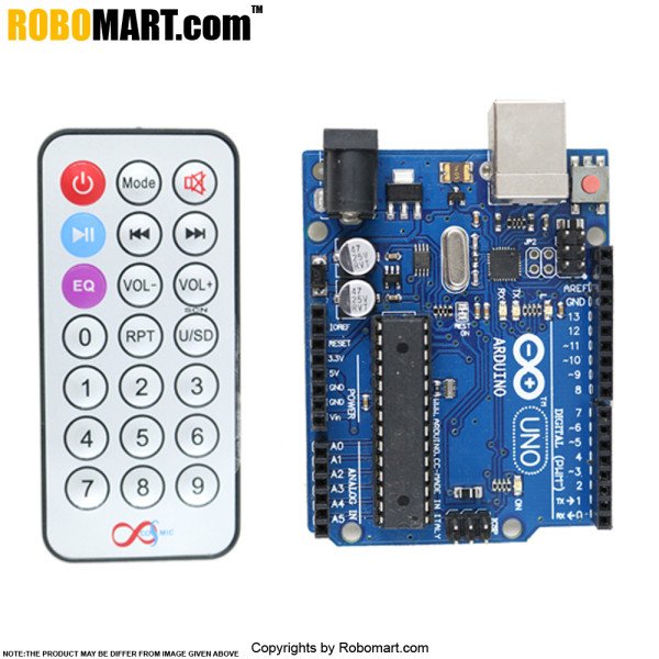 Robomart Arduino UNO R3 + Prototype Shield Starter Kit With 17 Basic Arduino Projects