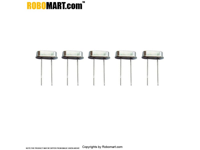 10 Mhz 2Pin DIP Through-Hole Crystal Oscillators Half Size  (Pack of 5)