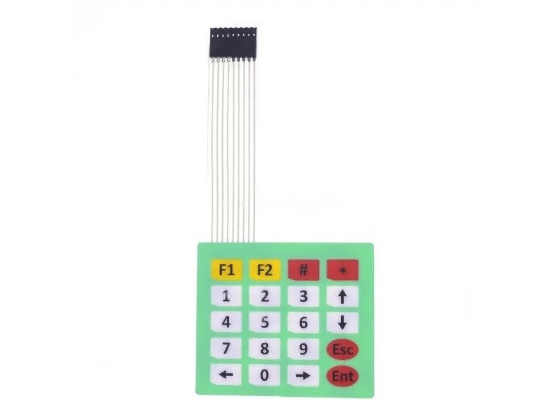 4x5 Matrix Array 20 Key Membrane Switch Keypad  for Arduino 