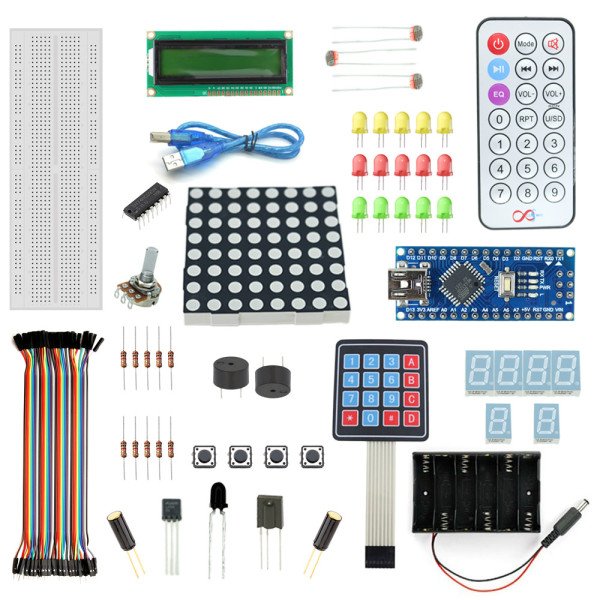 Robomart Nano V3 Keypad Kit With Basic Arduino Projects