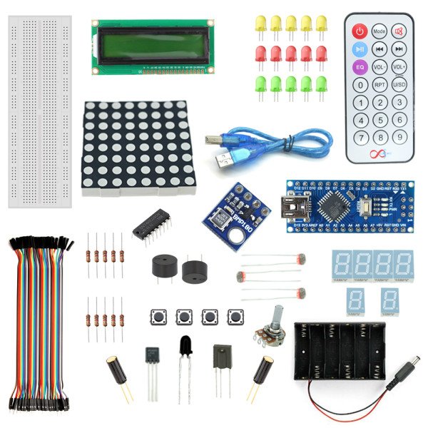 Robomart Nano V3 Pressure Sensor Starter Kit with Basic Arduino Products