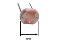 8 mm 10 K OhmLDR-Light Dependent Resistor