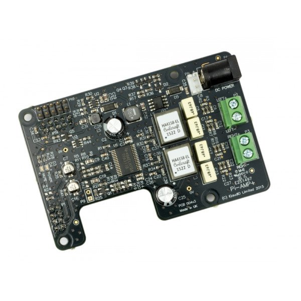 Pi-AMP+ 35W Stereo Output Board for Pi-DAC+