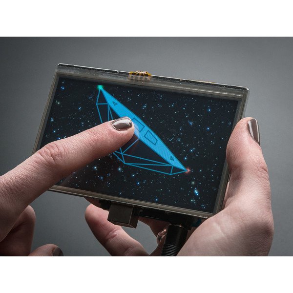 Gameduino 2 with 4.3" 480x272 Display and Touchscreen