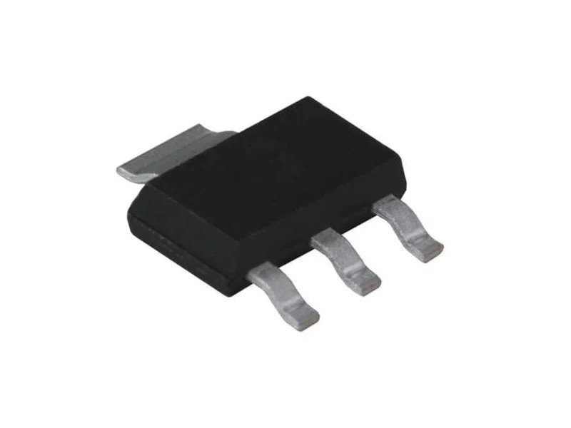 AMS1117-5.0V, 1A, SOT-223 Voltage Regulator IC (Pack of 5 ICs)