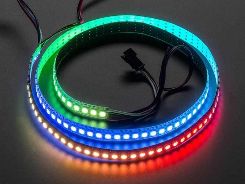 Adafruit NeoPixel Digital RGB LED Strip 144 LED - 1m White - WHITE