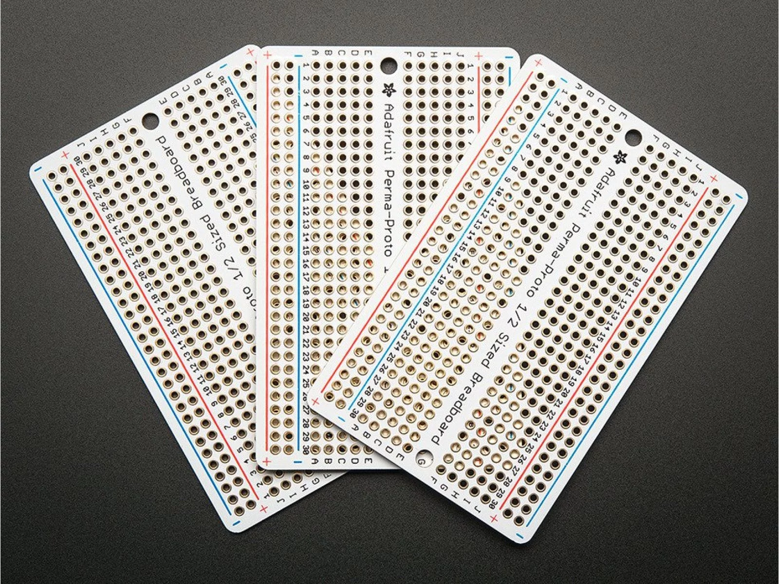 Adafruit Perma-Proto Small Mint Tin Size Breadboard PCB - 3 pack