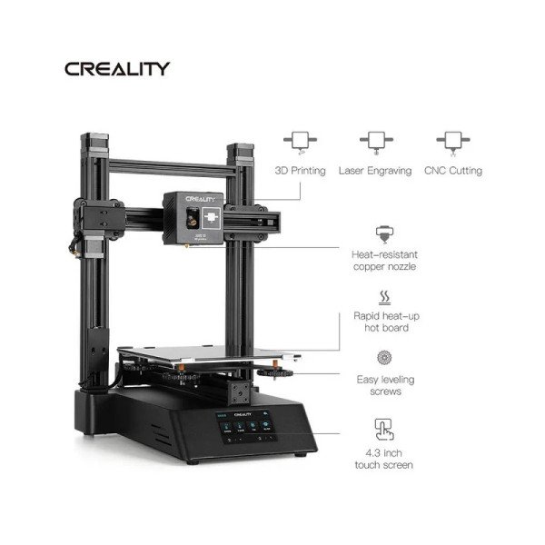 Creality CP-01 3in1 3D Printing+CNC Cutting+Laser Engraving Machine
