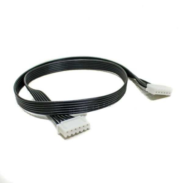 Screen Cable  Black 1007 24AWG L450 XH2.54 6P