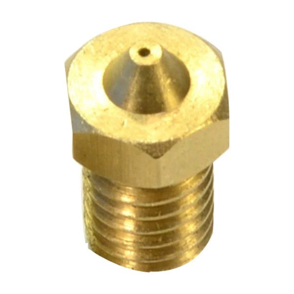 M6 Thread Brass Nozzle V5 V6 UM Compatible – 1.75mm x 0.4mm