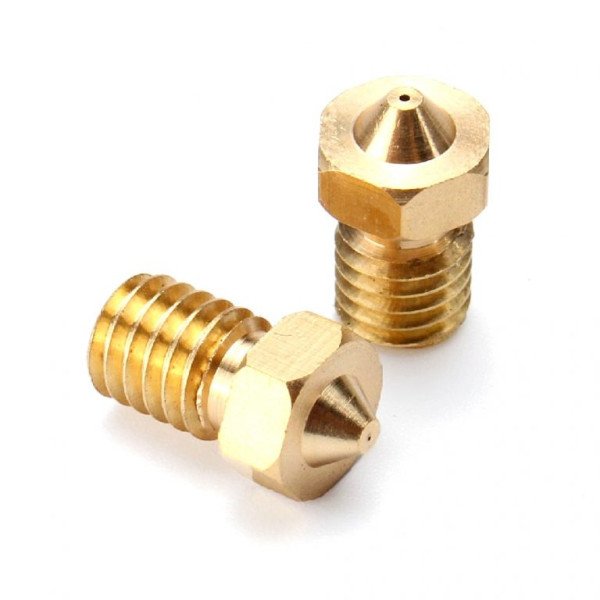 M6 Thread Brass Nozzle V5 V6 UM Compatible – 3mm x 0.2mm