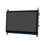 Waveshare 7inch 1024×600 Capacitive Touch QLED Quantum Dot Display With G+G Toughened Glass Panel And Various Systems Support