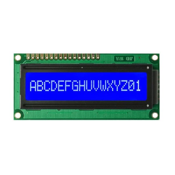 Original JHD 16×1 Character LCD Display With Blue Backlight