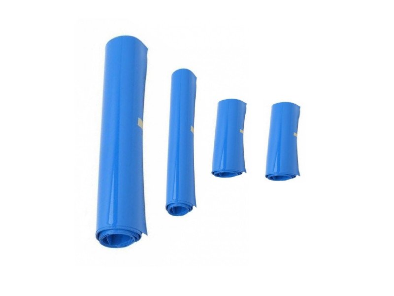 PVC Heat Shrink 130mm Diameter (1 Meter) Sky Blue