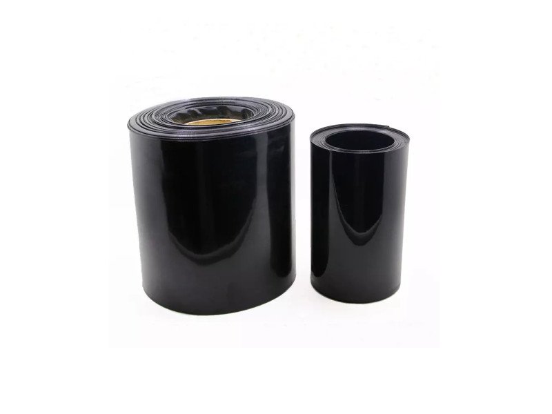 PVC Heat Shrink Sleeve 200mm Black 1 Meter Industrial Grade WOER (HST)