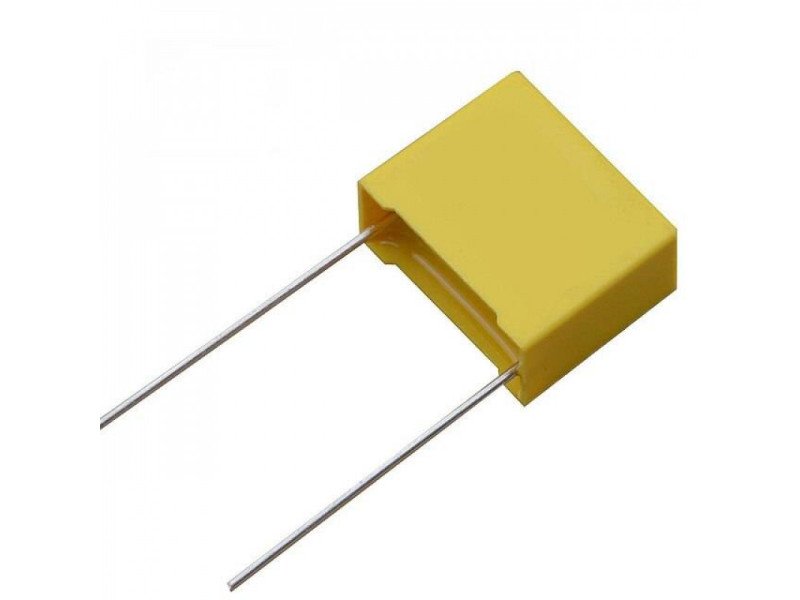 68nF (0.068uF) - 100V Polyester Box Capacitor(Pack of 5)