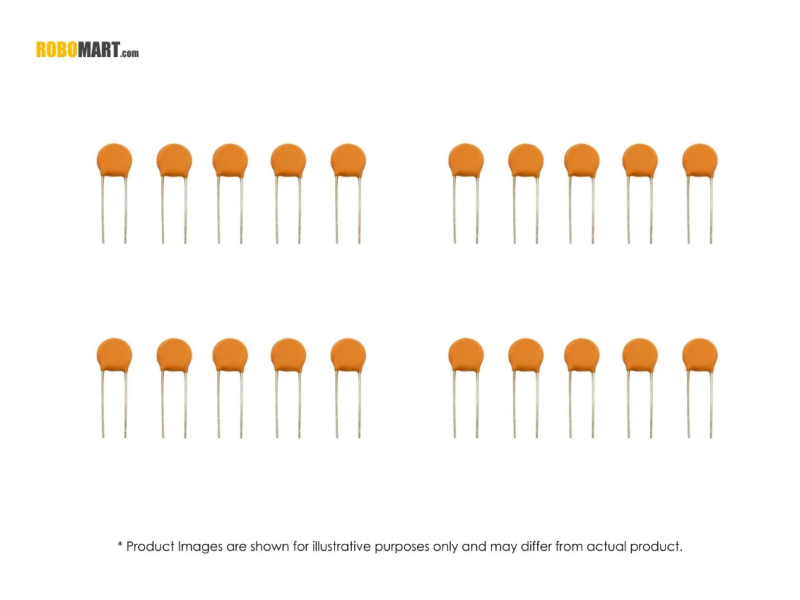 120pF/0.12nF//0.00012uF 121 Ceramic Capacitor (Pack of 20)