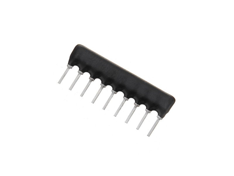 1K Ohm Through Hole Resistor Network (Pack of 5)