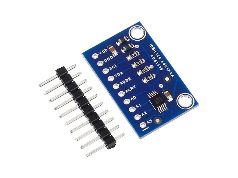 ADS1115 16-Bit ADC- 4 Channel with Programmable Gain Amplifier