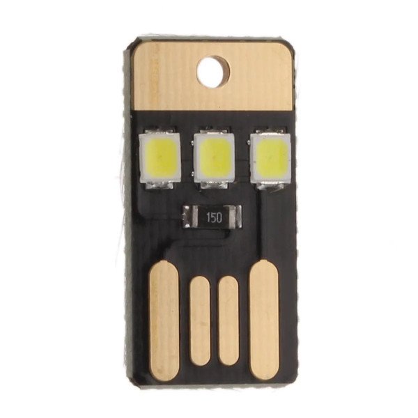Mini LED Light Ultra-thin Ultra-light Portable USB Small LED Lamp Camping Night Light