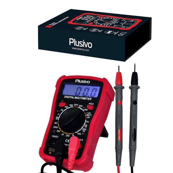 Plusivo Digital Multimeter with Backlight