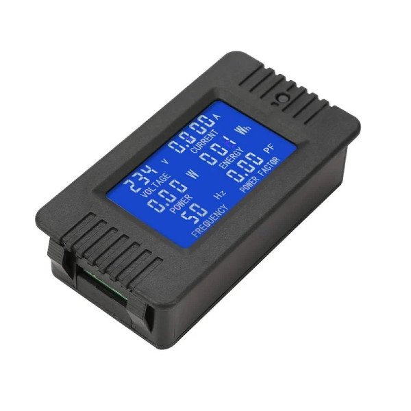 PZEM-018 5A AC Digital Display Power Monitor Meter Voltmeter Ammeter Frequency Factor Meter (Without CT)