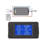 PZEM-020 10A AC Digital Display Power Monitor Meter Voltmeter Ammeter Frequency Factor Meter (Without CT)