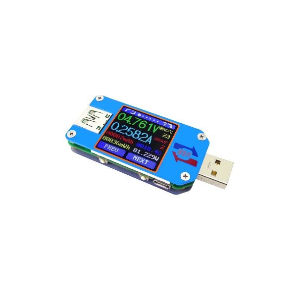 RD UM25 for APP USB 2.0 Type-C LCD Voltmeter Ammeter Voltage Current Meter Battery Charge USB Tester （Without Communication Version）