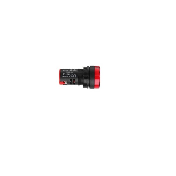 Red AC/DC24V 22mm AD16-22SM LED Signal Indicator Built-in Buzzer