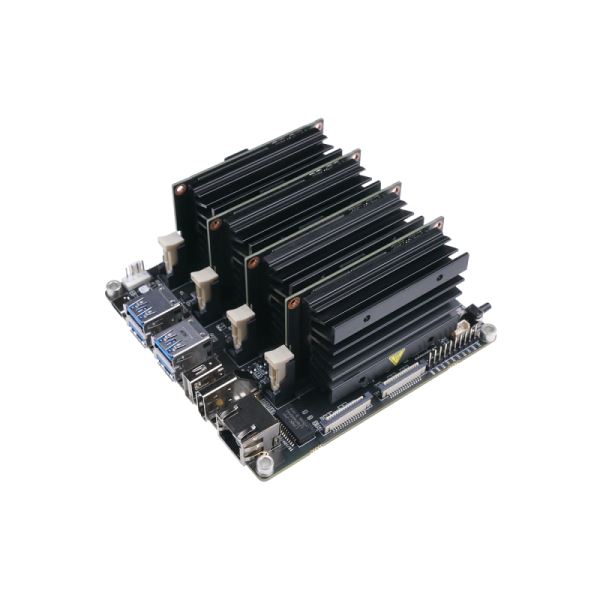 Jetson Mate With Cooling Fan – Jetson NanoNX Carrier Board for GPU Cluster and Server