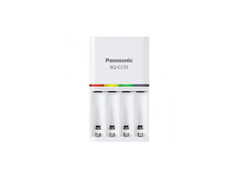 Panasonic BQ-CC55N Eneloop Smart and Quick Charger for Ni-MH Battery Cell