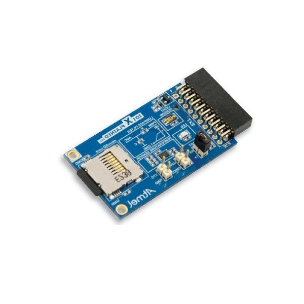 MICROCHIP Expansion Board, I/O1 Xplained Pro, For Xplained Pro, 2GB MicroSD Card, Temperature/Light sensor