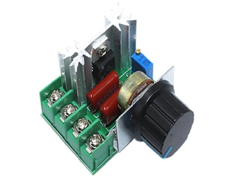 2000W Thyristor High-Power Electronic Regulator Can Change Light Speed and Temperature