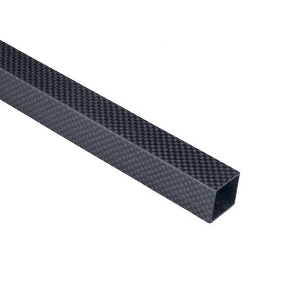 3K Mold press Square Carbon Fiber Tube (Hollow) 10mm(OD) * 8mm(ID) * 500mm(L)