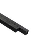 3K Mold Press Square Carbon Fiber Tube (Hollow) 20mm (OD) * 18mm (ID) * 500mm (L)