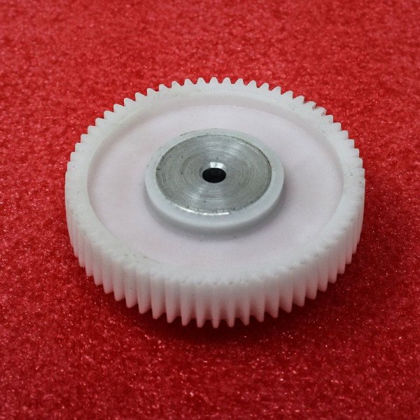 64 Teeth Plastic Spur Gear with Metal Insert (1M-64T-5-64)
