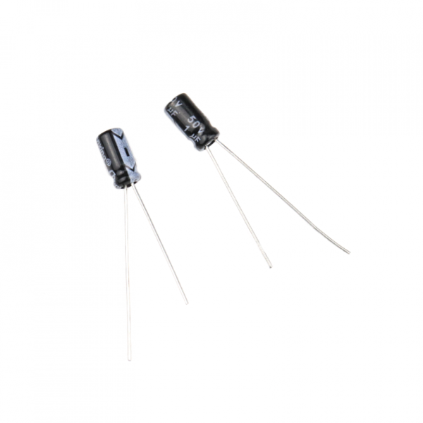 1uF 50V Through Hole Electrolytic Capacitor (Pack of 10)