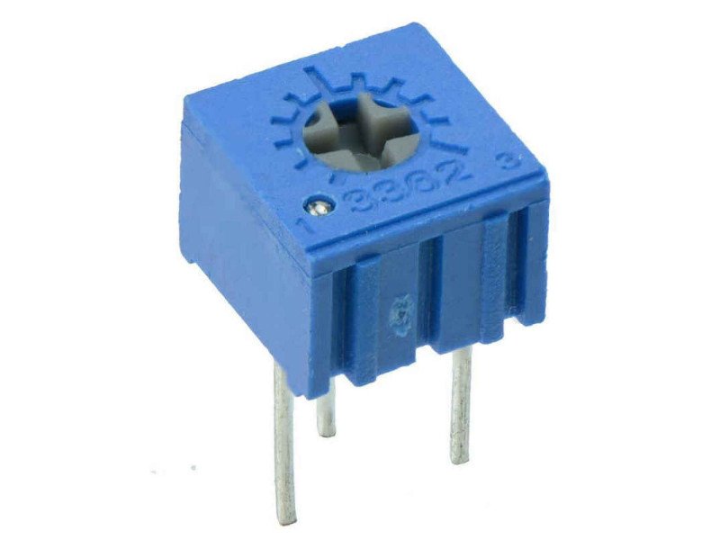 2 M ohm 500 mW 10 % Through Hole Bourns 3386 Trimming Potentiometer