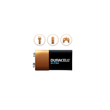 Duracell Ultra Alkaline Batteries 9V (Pack of 1)