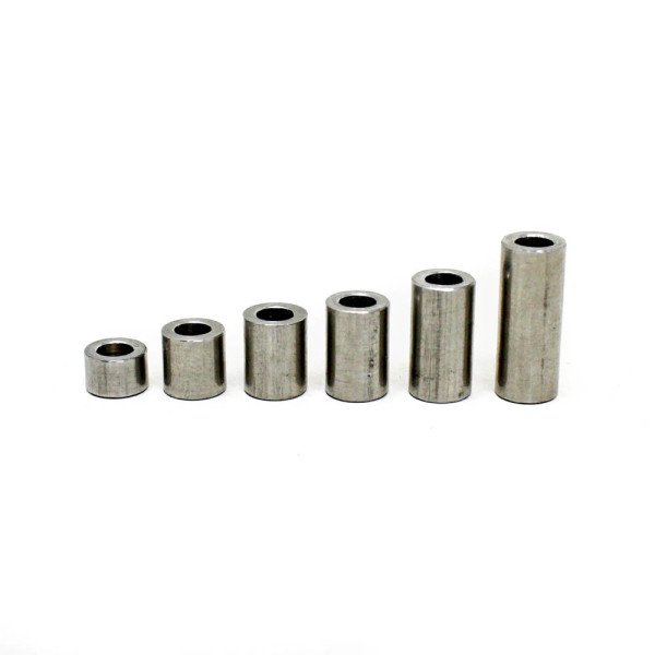 EasyMech Stainless steel Spacer for 3D printer Heatbed OD 8mm X ID 4.2mm X L 5mm – 4 Pcs
