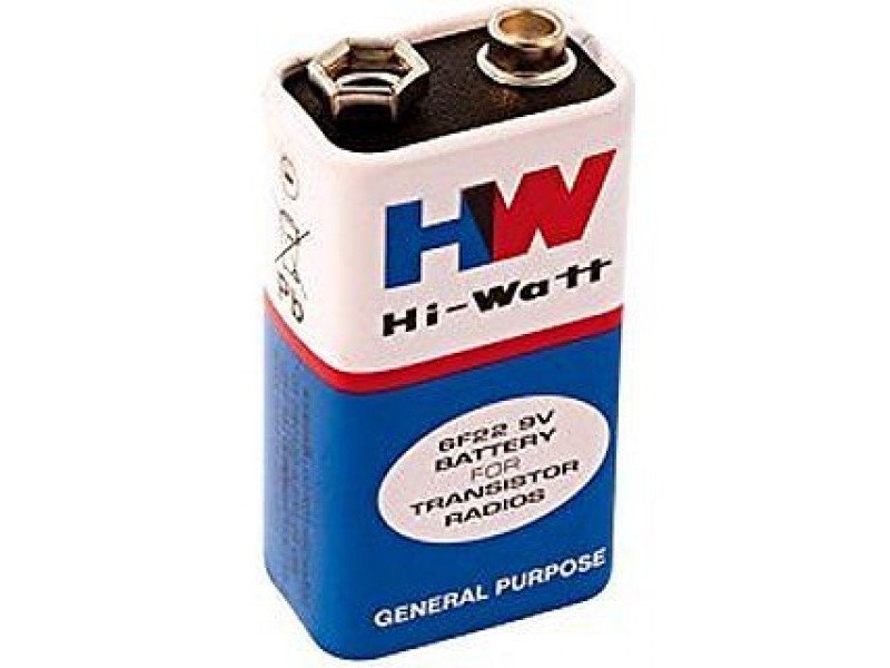 9V Original HW High-Quality Battery-5Pcs.