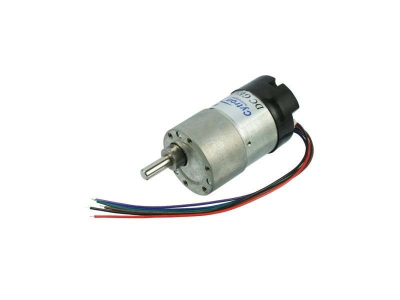 SPG30E-60K DC Geared Motor with Encoder 75 RPM 30N.cm 12V