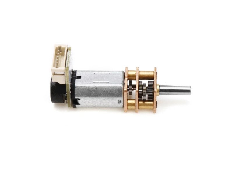 N20 6V 50RPM Micro Metal Gear Motor With Encoder