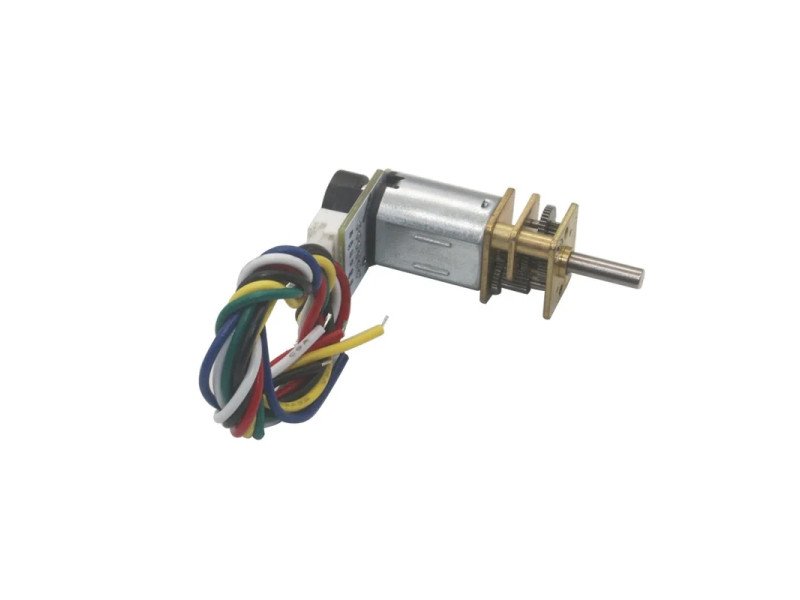 N20 6V 50RPM Micro Metal Gear Motor With Encoder