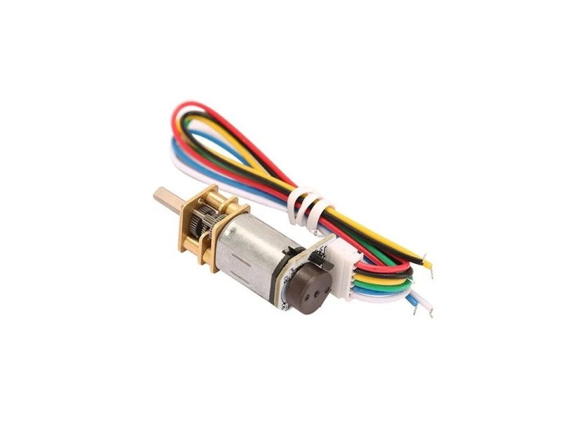 N20 6V 50RPM Micro Metal Gear Motor With Encoder