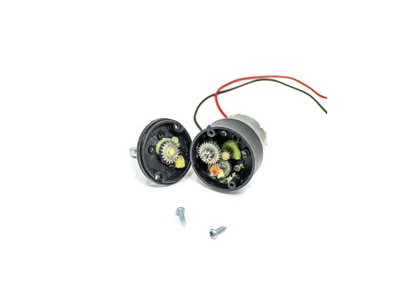 500RPM 12V LOW NOISE DC MOTOR WITH METAL GEARS – GRADE A