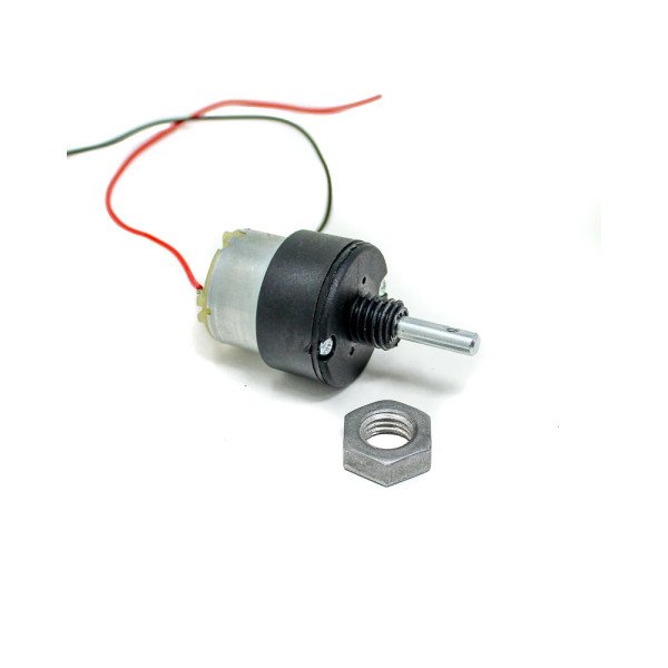 30RPM 12V LOW NOISE DC MOTOR WITH METAL GEARS – GRADE A