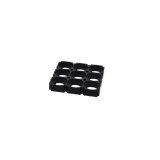 3 X 3 18650 Battery Holder with 18.5MM Bore Diameter (Pack of 2)
